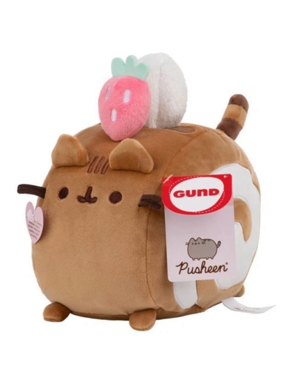 Pusheen chocolate Swiss roll plush